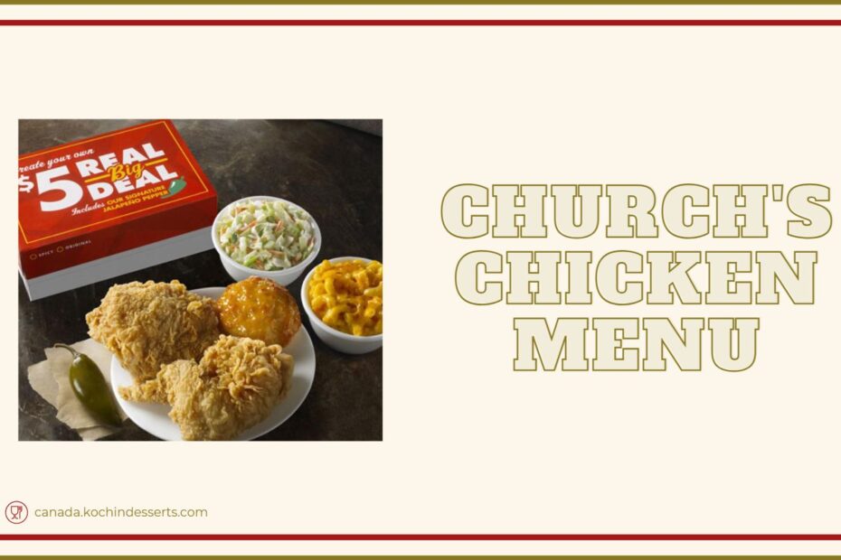 Church's Chicken Menu