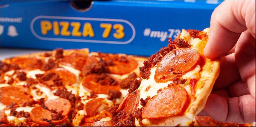 Pizza 73 Menu