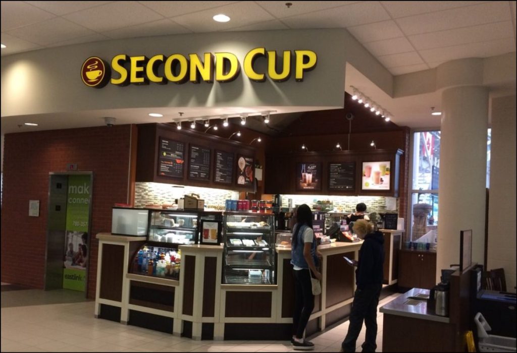 Second Cup Menu