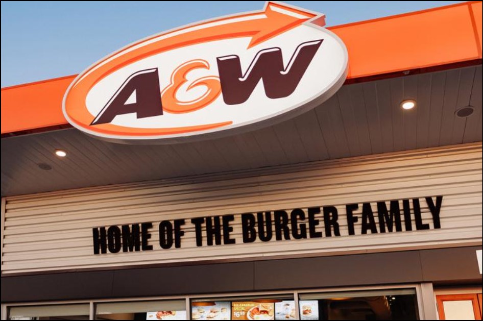 A&W Menu with Prices