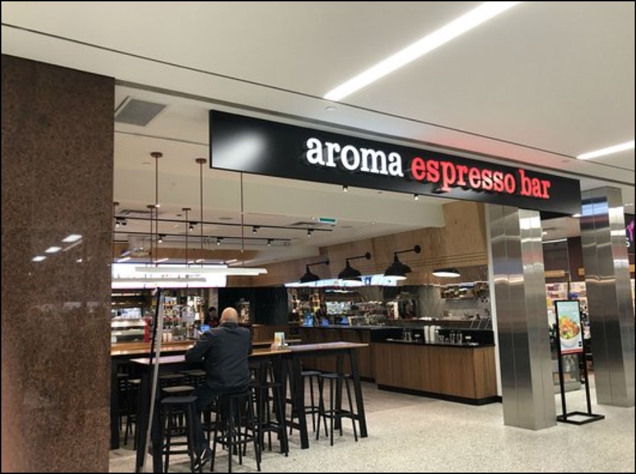Aroma Espresso Bar Menu with Prices
