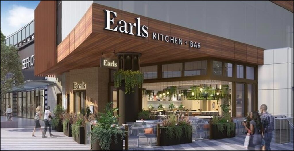 Earls Menu with Prices