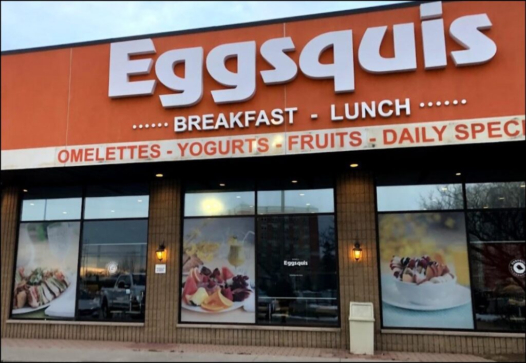 Eggsquis Menu with Prices