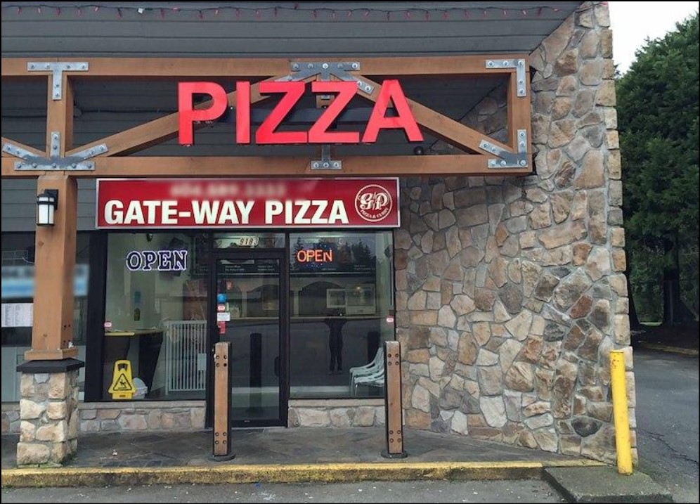 Gateway Pizza Menu with Prices