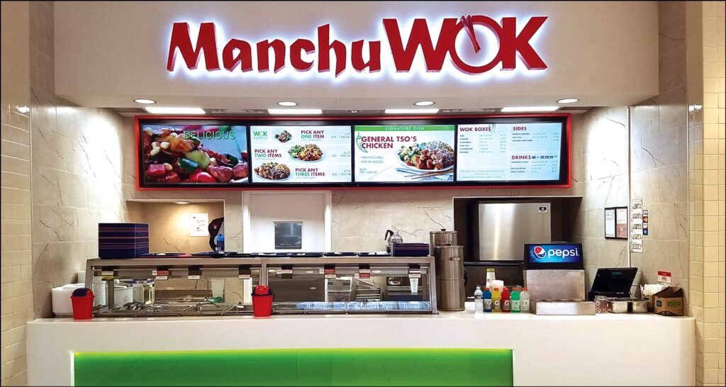 Manchu Wok Menu with Prices