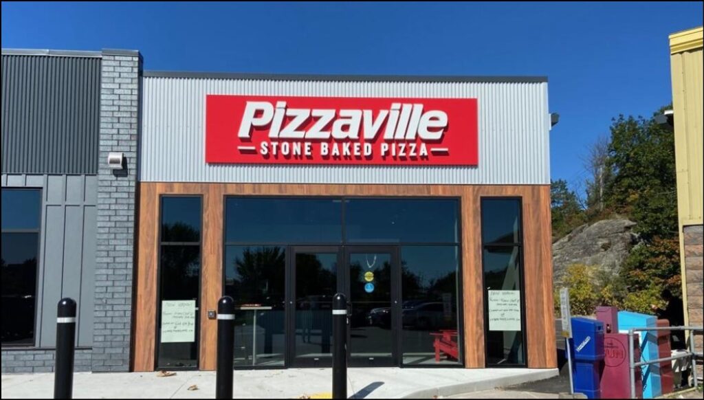 Pizzaville Menu with Prices